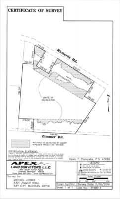0 ZIMMER RD 1.72 ACRES, BAY CITY, MI 48706, photo 3 of 3